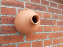 Mezenpot. Terracotta.  Handgemaakt 