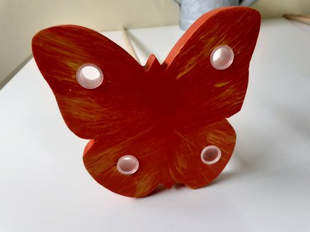 Vlindervoedertafel vlinder. 