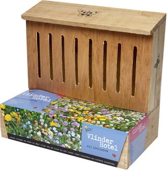 Vlinderkast met zaden voor het lokken van vlinders - GIFT - tuincadeau