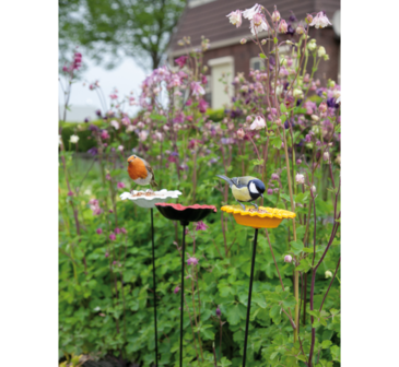 Buzzy Seeds Bird Gift Voeder Paal Zonnebloem