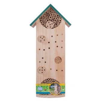 Insectenhotel lang 50.5 cm voor meerdere insecten