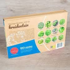 Zadenpakket "de kruidentuin" Biologische zaden | Tuinspul.nl