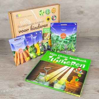 Biologisch Zadenpakket 'Tuinieren voor kinderen'