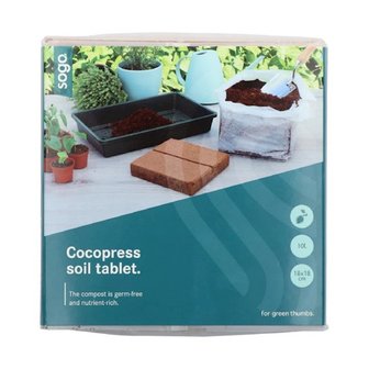 SOGO Cocos tablet 18x18 10L