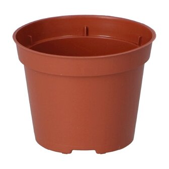 SOGO Plastic potje terracotta 6cm 30st 