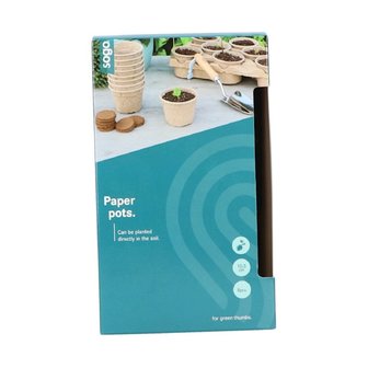 SOGO Paperpot 10.5cm 8st.