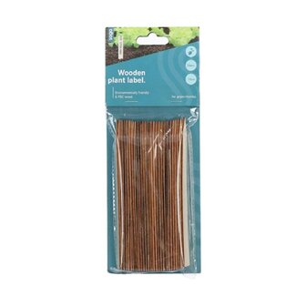 SOGO Houten steeketiket 15cm 