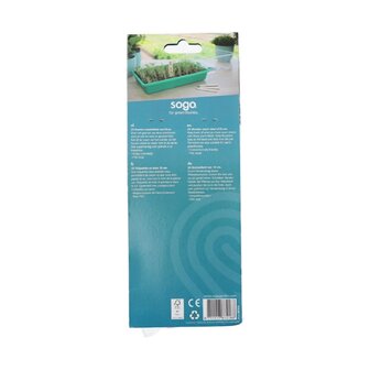 SOGO Houten steeketiket 15cm 