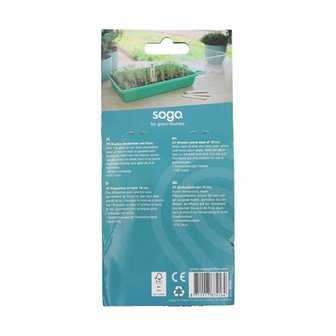 SOGO Houten steeketiket 10cm