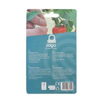 SOGO Groen binddraad met mes 30m 