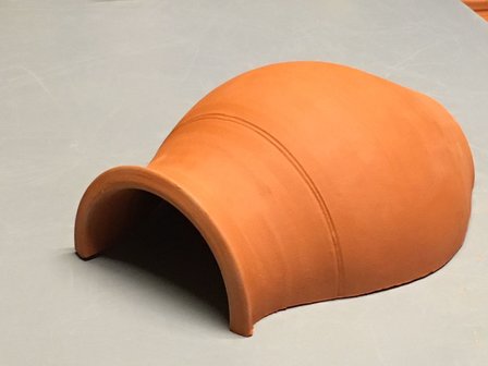 Egelwoning Terracotta, keramiek