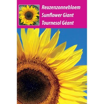 Weggeef zakje Zonnebloemen