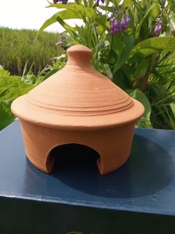 paddenhuis - terracotta - handgemaakt