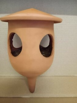 Terracotta slakkenval (handgemaakt)