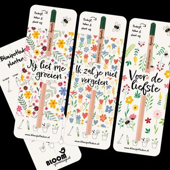 Jij liet me groeien - sleeve - bloeipotloden