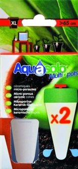 Aquasolo multipots - keramische kegels XL 2 stuks