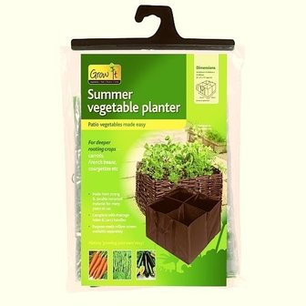 Planter voor zomergroente