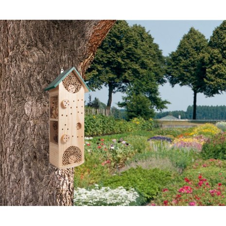 Insectenhotel lang 50.5 cm voor meerdere insecten