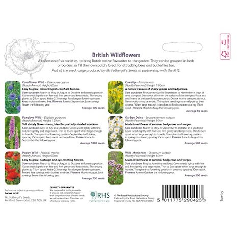 Collectie voor wilde bloemen
