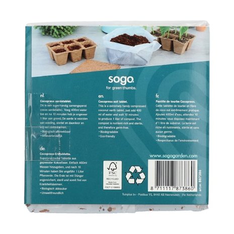 SOGO Cocopress tablet 10x10 1L