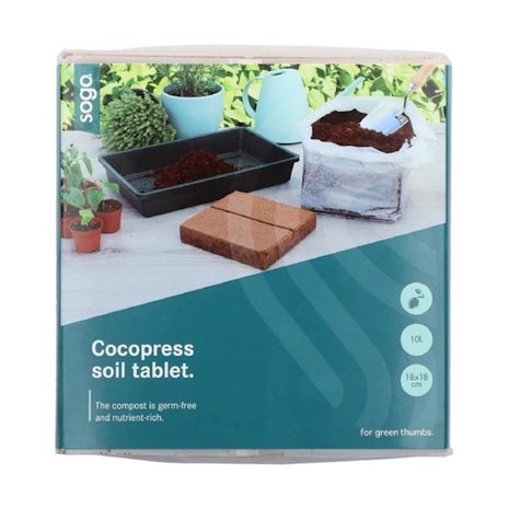 SOGO Cocos tablet 18x18 10L