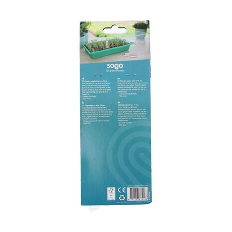 SOGO Houten steeketiket 15cm 