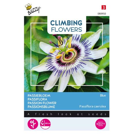 Climbing Flowers, Passiebloem Blauw