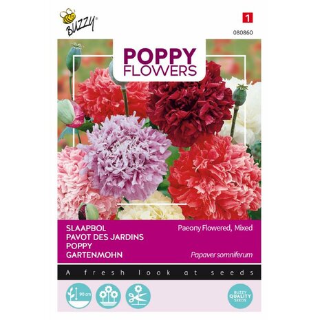 Poppy Flowers, Slaapbol Pioenbloemige papaver