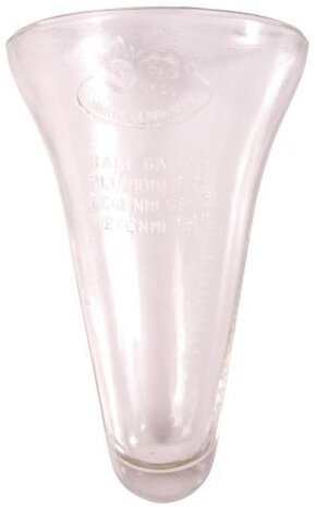 Reserveglas voor regenmeter